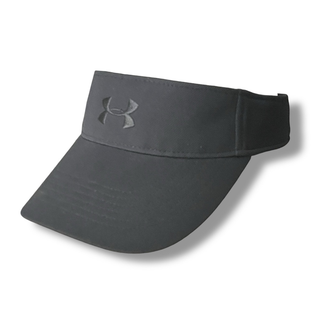 Under Armour Black Stealth Performance Visor wTon… - image 1
